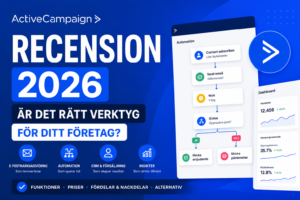 activecampaign recension 2026 funktioner priser och betyg