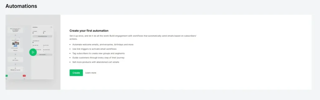 MailerLite Automations – skapa din första automation

